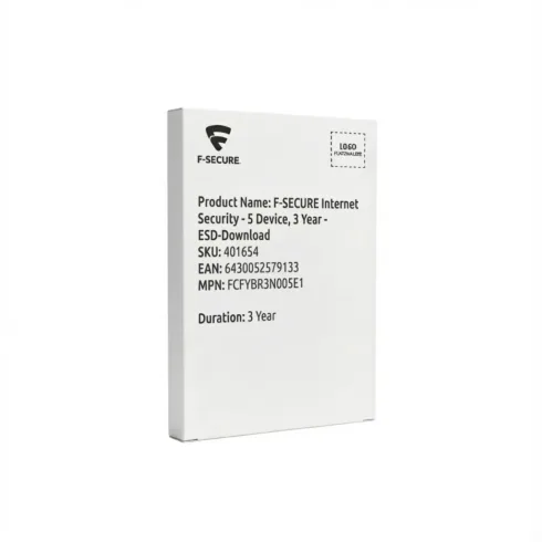 F-SECURE Internet Security - 5 Device, 3 Year - ESD-Download