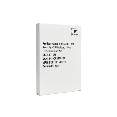 F-SECURE Total Security - 15 Devices, 1 Year - ESD-Download