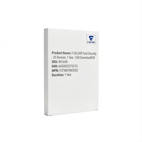 F-SECURE Total Security - 25 Devices, 1 Year - ESD-Download