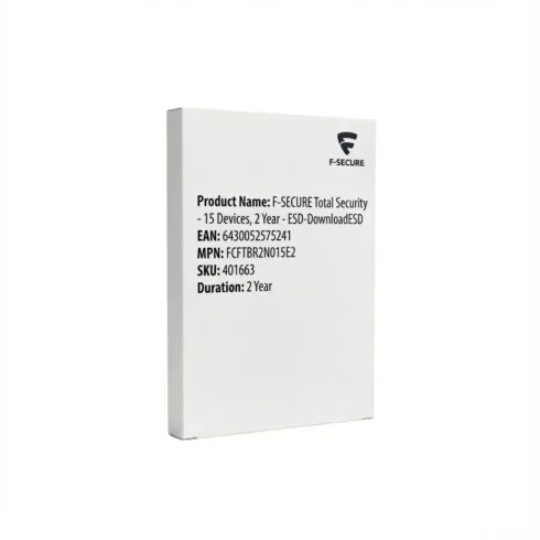 F-SECURE Total Security - 15 Devices, 2 Year - ESD-Download