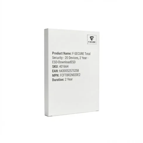 F-SECURE Total Security - 20 Devices, 2 Year - ESD-Download