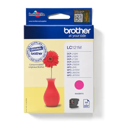 Rašalo kasetė Brother LC121M