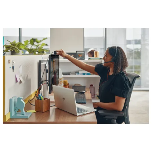 HP Poly Blackwire 3225 Stereo USB-C Headset +3.5mm Plug +USB-C/A Adapter (Bulk)