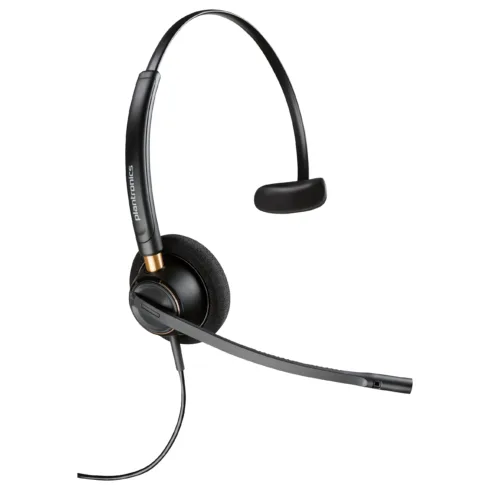 Ausinės HP Poly EncorePro 510 Monaural Headset +Quick Disconnect (783Q2AA#ABB)