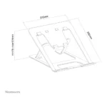 Nešiojamo kompiuterio stovas Neomounts NSLS085BLACK, vaizdas 17