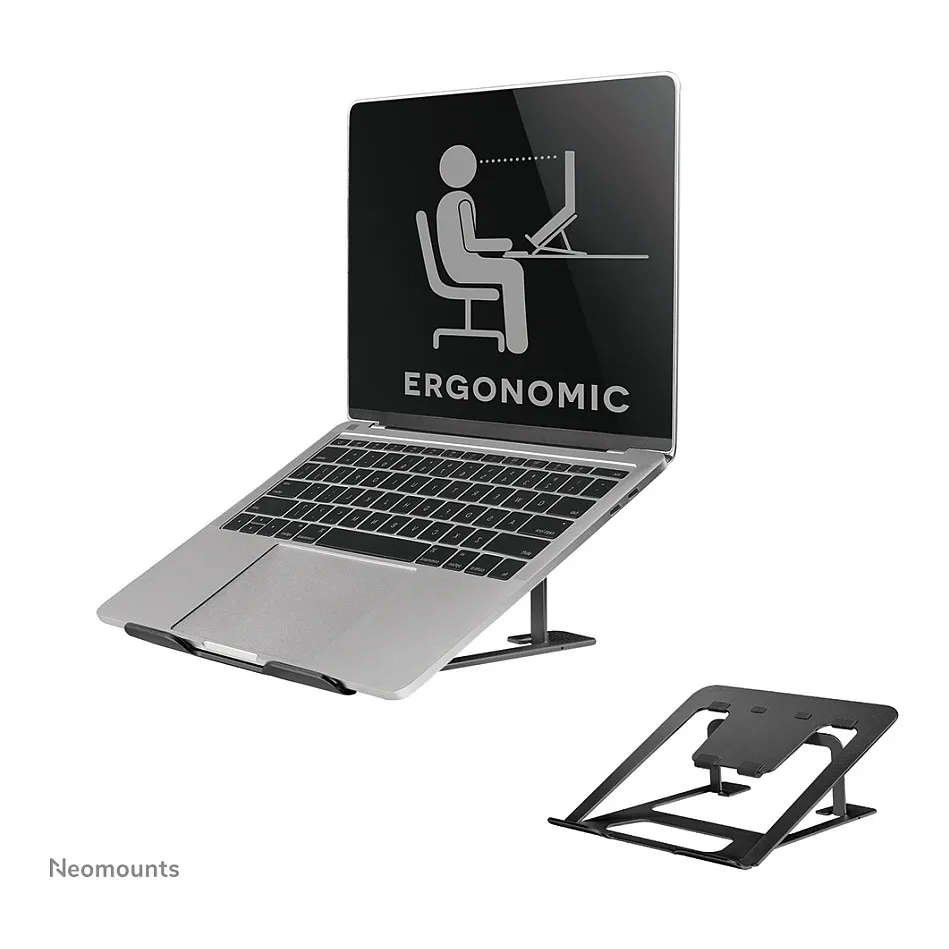 Neomounts NSLS085BLACK laptop stand Nešiojamo kompiuterio stovas Neomounts NSLS085BLACK