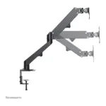 Monitoriaus laikiklis Neomounts DS70-700BL1, vaizdas 10