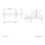 Televizoriaus laikiklis Neomounts WL35S-850BL16, vaizdas 20