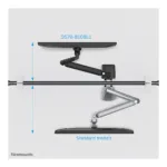 Monitoriaus laikiklis Neomounts DS70-810BL1, vaizdas 17