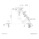 Monitoriaus laikiklis Neomounts DS70-810BL1, vaizdas 20