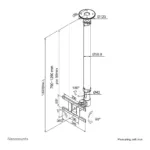 Neomounts FPMA-C100 TV mount/stand