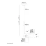 Televizoriaus laikiklis Neomounts FPMA-C050BLACK, vaizdas 14