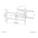 Televizoriaus laikiklis Neomounts WL40-550BL18, vaizdas 17