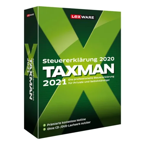 Lexware TAXMAN 2021 für Vermieter – ESD-Download