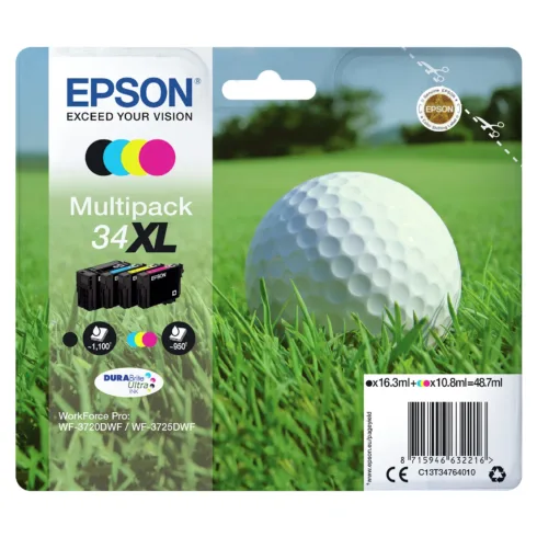 Rašalo kasetė Epson Golf ball C13T34764010