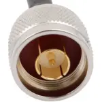 Antena Poynting Antennas Zubehör Kabel A-CAB-147 3m HDF195 N (M) zu SMA (M) white Nickel beschichtet, vaizdas 2