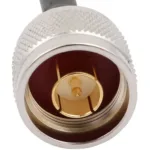 Antena Poynting Antennas Zubehör Kabel A-CAB-150 10m HDF195 N (M) zu SMA (M) white Nickel beschichtet, vaizdas 2