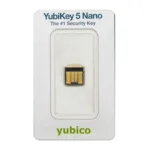 Yubico YubiKey 5 Nano, USB-A jungtis, matomas iš šono
