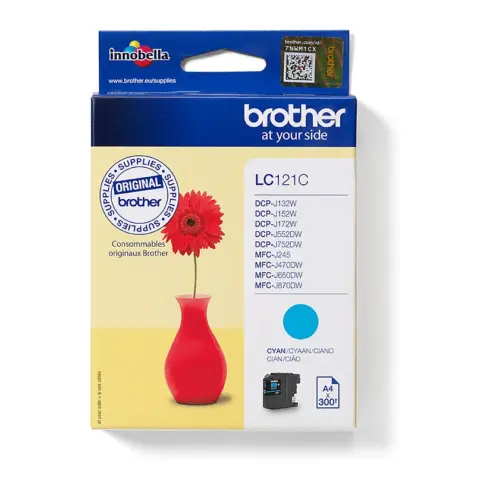 Rašalo kasetė Brother LC121C