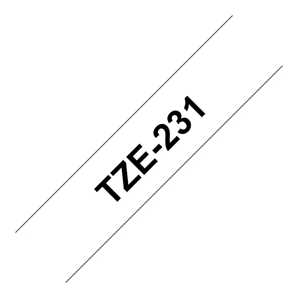 Brother TZE-231 label-making tape Brother TZE-231 label-making tape