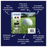 Rašalo kasetė Epson Golf ball C13T34644010, vaizdas 4