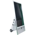 Monitorius ALLNET Standdisplay 43 Zoll Outdoor Kundenstopper mit Akku oh. Touch mit (ALL-OD43A10BATIP65), juodos spalvos