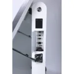 Monitorius ALLNET Standdisplay 43 Zoll Outdoor Kundenstopper mit Akku oh. (ALL-OD43A10BATIP65), juodos spalvos, vaizdas 6