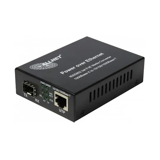 ALLNET ALL-MC202P-SFP1-POE network media converter ALLNET ALL-MC202P-SFP1-POE network media converter
