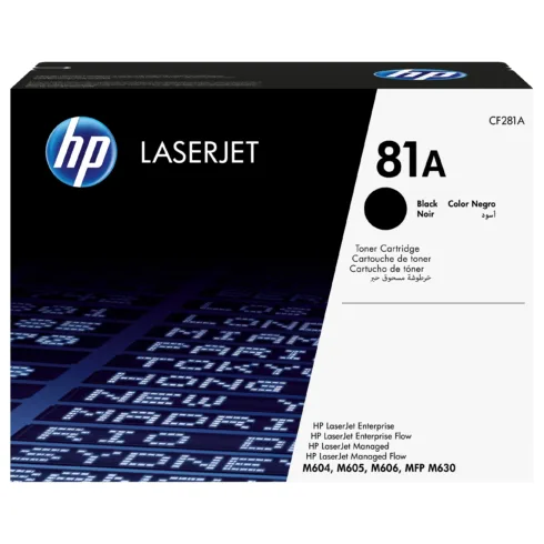 Tonerio kasetė HP 81A (CF281A), juodos spalvos