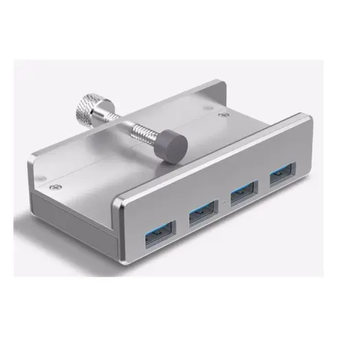 Šakotuvas ALLNET ALL-USB3-HUB-4-CLIP