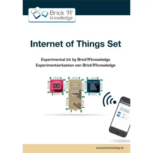 Kūrybinių technologijų įranga ALLNET BrickRknowledge Handbuch Internet of Things (ALL-BRICK-0645)