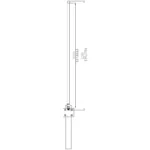 Kūrybinių technologijų įranga ALLNET Antenne 868MHz 7.3dbi Antenne (N-Female) Omnidirectional/Rundstrahl, vaizdas 3
