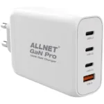 Tinklo įranga ALLNET Ersatznetzteil QC USB-C PD GaN Netzteil Power Supply 130 Watt 1x (PSU-GaNPD-USB-1A3C-130W), vaizdas 4