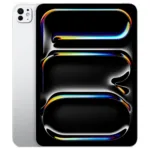 Apple iPad Pro 11 colių, matomas iš šono su ekranu įjungtu