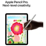 Apple iPad Air, 11 colių ekranas, matomas iš šono