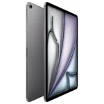 Apple iPad Air su 13 colių ekranu, matomas iš šono