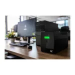 Nepertraukiamo maitinimo šaltinis (UPS) Green Cell 1000VA 700W Überspannungsschutz 230V (UPS08), juodos spalvos, vaizdas 3