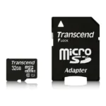Atminties kortelė Transcend 32GB microSDHC Class 10 UHS-I (TS32GUSDU1), vaizdas 2