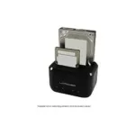 Docking stotis LC-Power LC-DOCK-U3-III, šoninis vaizdas su USB jungtimi