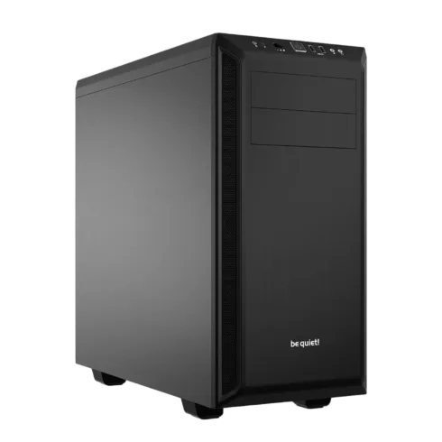 be quiet! Pure Base 600, Midi Tower, juodas korpusas