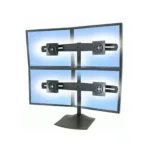 Monitoriaus laikiklis Ergotron DS Series DS100 Quad Monitor Desk Stand (33-324-200), vaizdas 2