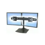 Monitoriaus laikiklis Ergotron DS Series DS100 Dual Monitor Desk Stand, Horizontal (33-322-200), vaizdas 2