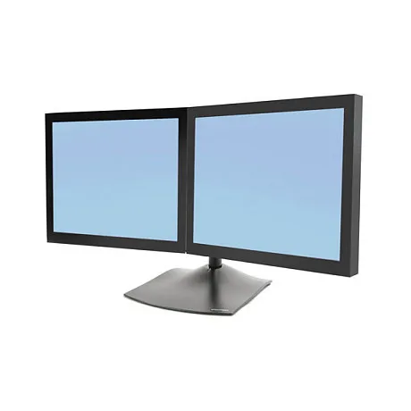 Monitoriaus laikiklis Ergotron DS Series DS100 Dual Monitor Desk Stand, Horizontal (33-322-200)