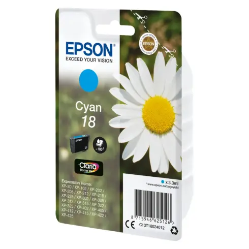 Rašalo kasetė Epson Daisy C13T18024012