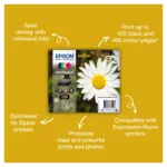 Rašalo kasetė Epson Daisy C13T18024012, vaizdas 10