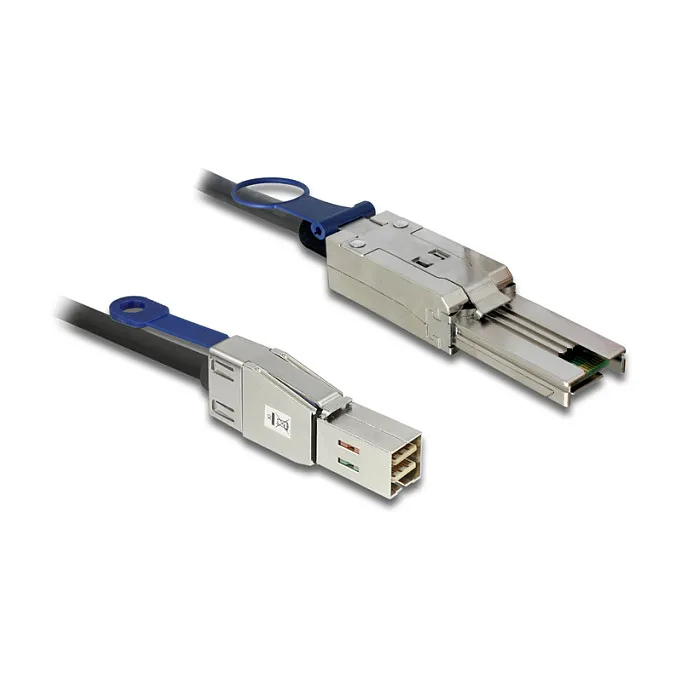 DeLOCK 2m, Mini SAS HD SFF-8644 - Mini SAS SFF-8088 Disko korpusas DeLOCK 2m, Mini SAS HD SFF-8644 - Mini SAS SFF-8088 (83572)
