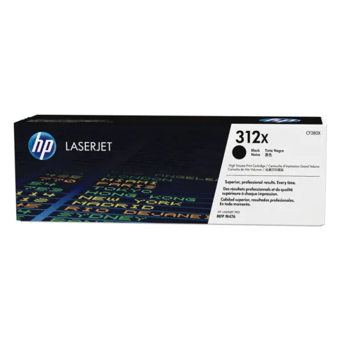 HP 312X High Yield Black Original LaserJet toner cartridge
