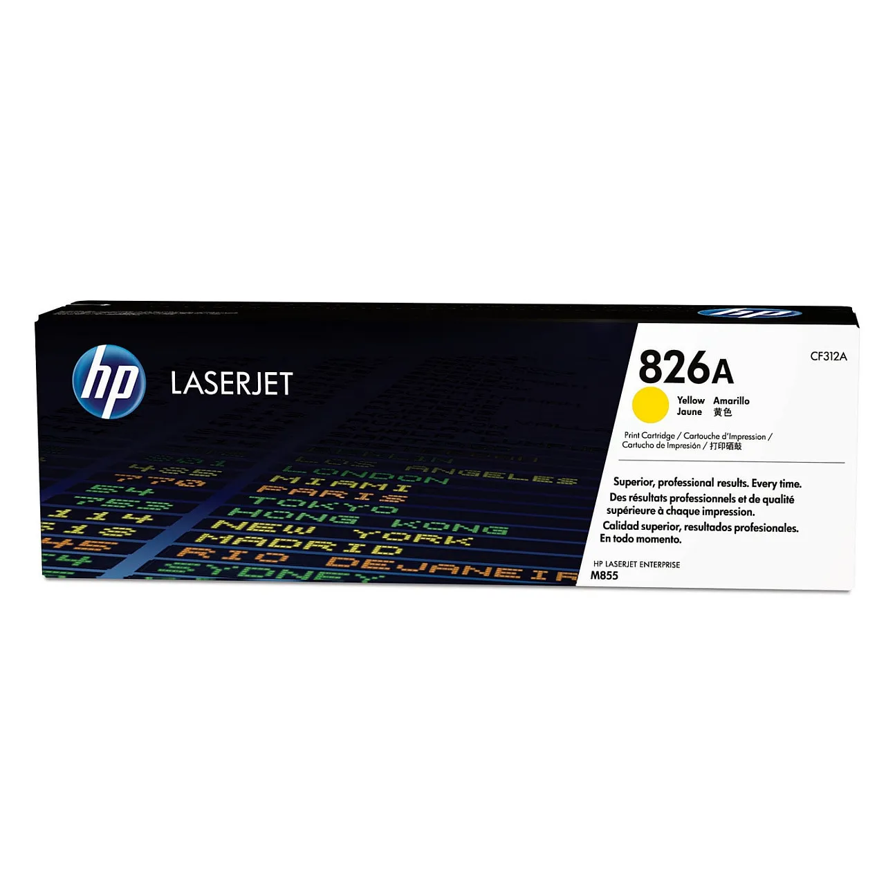 HP 826A Yellow Original LaserJet toner cartridge HP 826A Yellow Original LaserJet toner cartridge