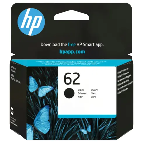 Spausdintuvo priedas HP 62 - Schwarz Blisterver (C2P04AE#301)