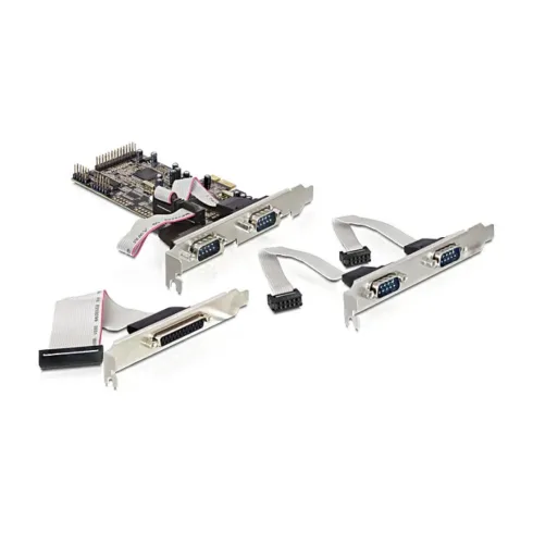 DeLOCK PCI Express card 4 x serial, 1x parallel interface cards/adapter